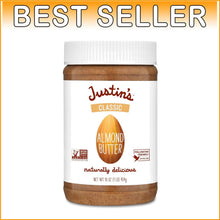 Load image into Gallery viewer, Smooth Almond Butter, Non-GMO &amp; Vegan, 6-Pack 16 Oz Jars - Perfect for Any Diet