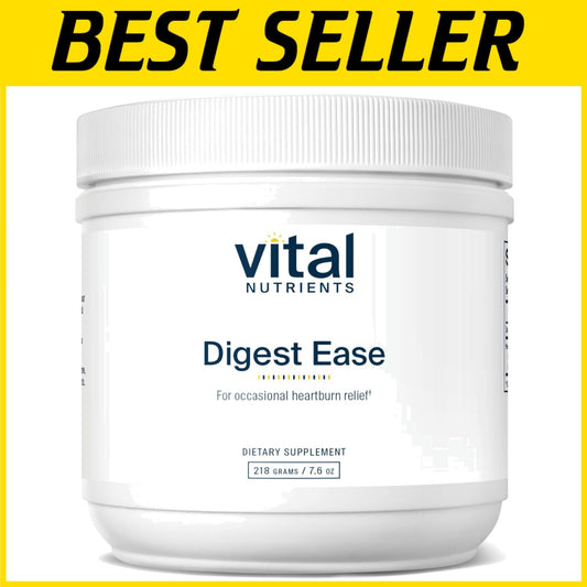 Digest Ease: Non-GMO Heartburn & Indigestion Support - 50 Servings in a Bottle
