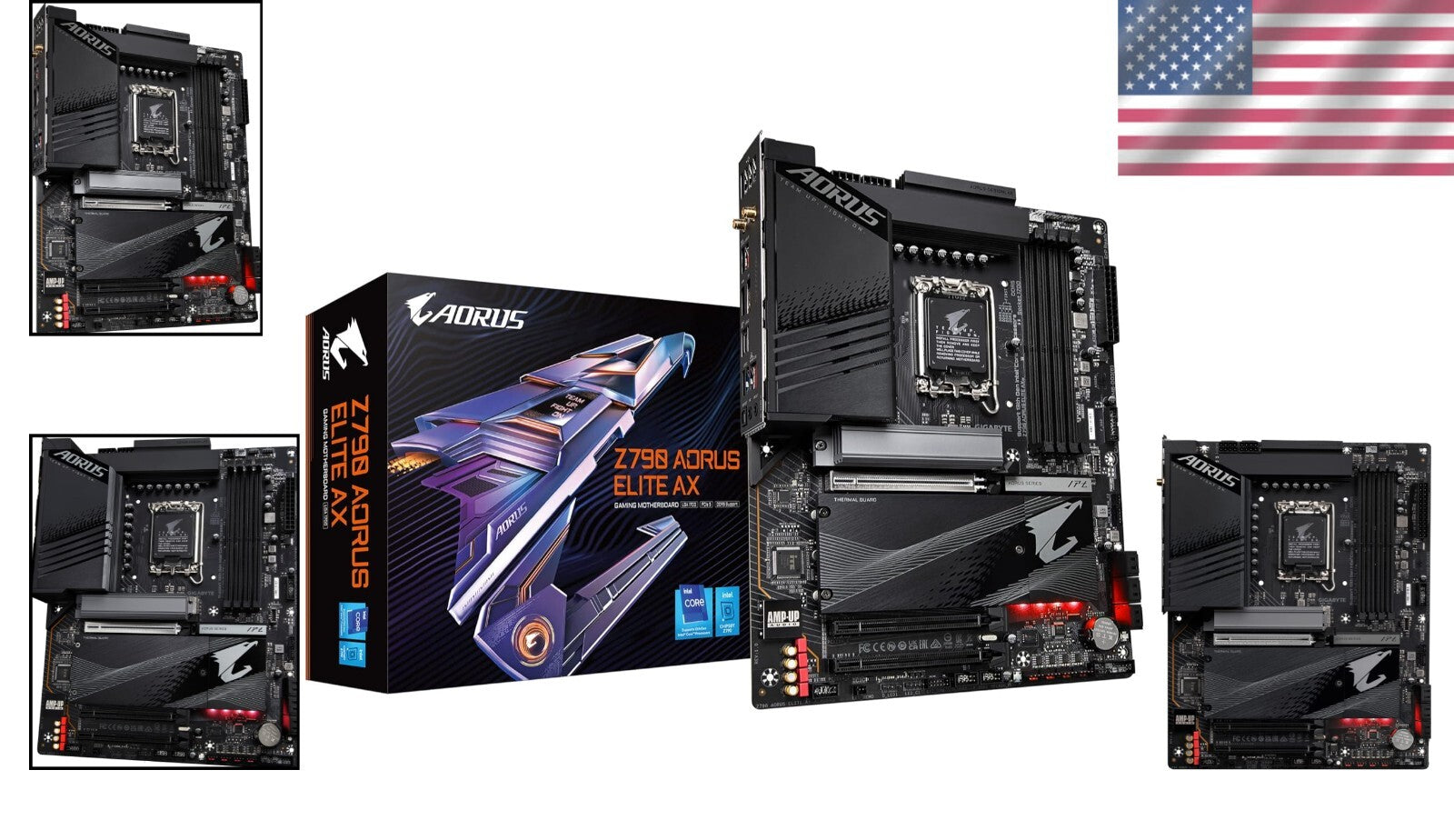 Advanced Gaming Motherboard: LGA 1700 Socket, Quad M.2 & Enhanced Thermal Design