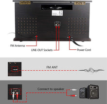 Load image into Gallery viewer, Classic Style All-in-One Turntable: Bluetooth, CD/Cassette Player &amp; MP3 Encoding