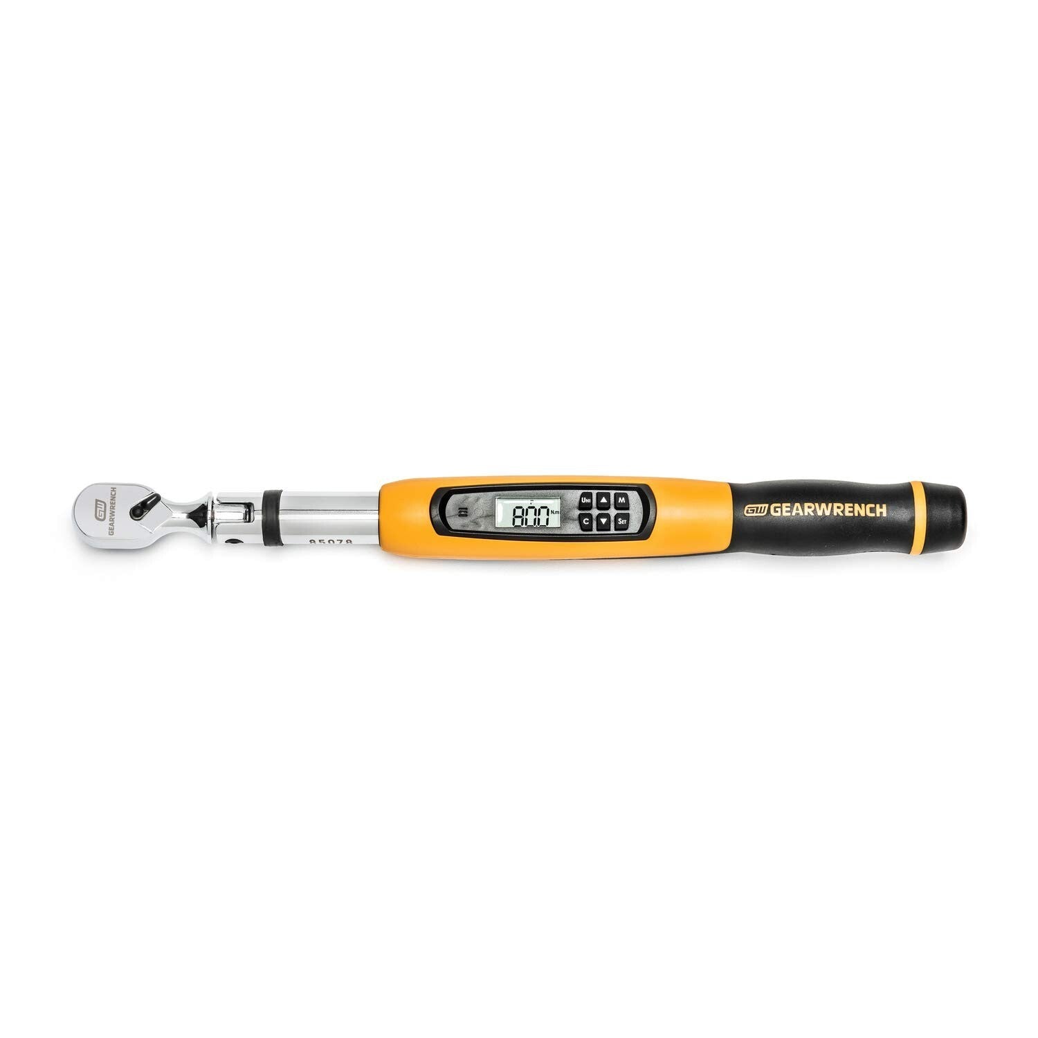 Electronic Torque Wrench with Angle - Flex Head, 3/8", for Accurate Measurements