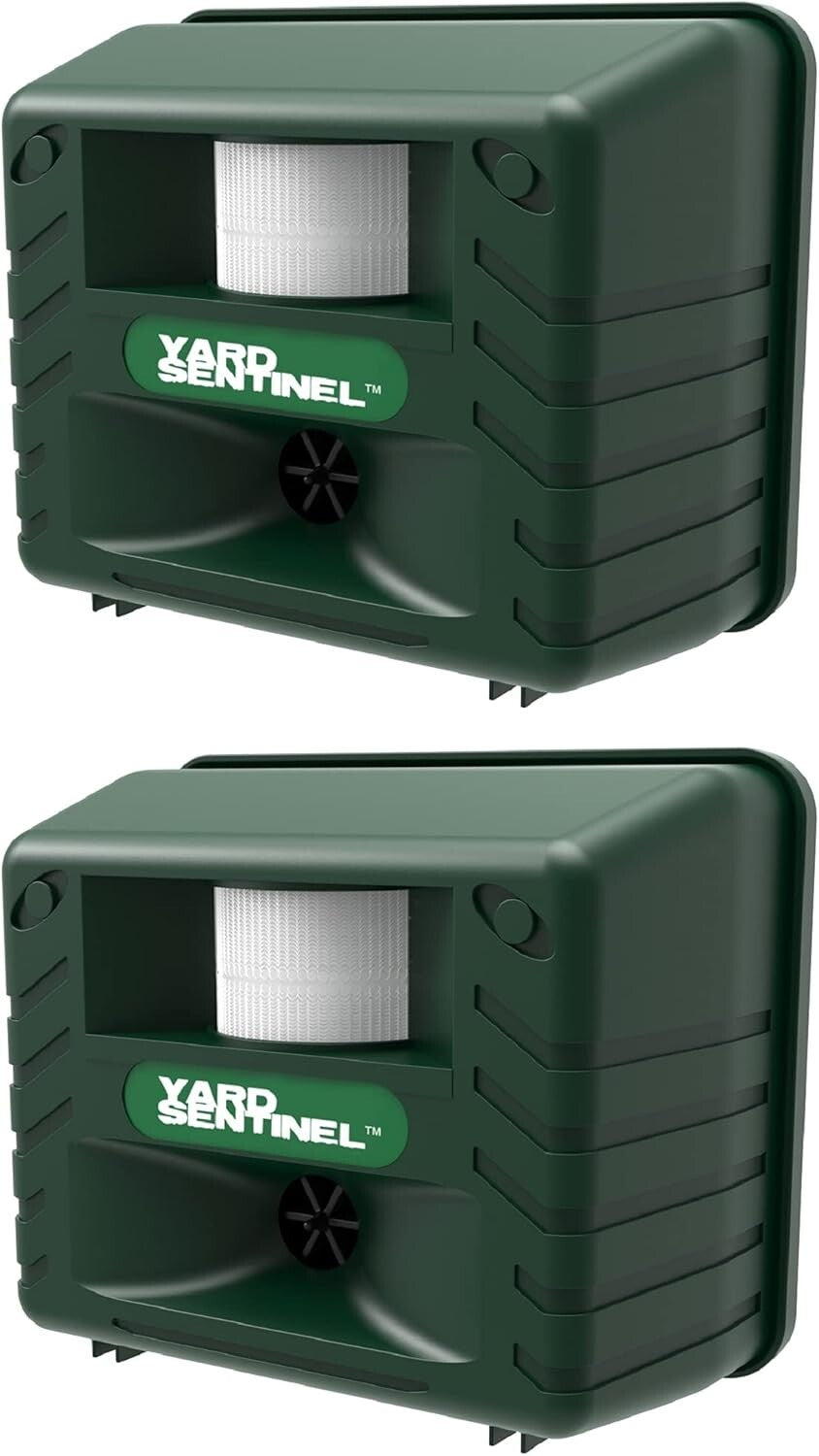 Yard Sentinel 2-Pack Ultrasonic Animal Repeller: Effective Outdoor Pest Control