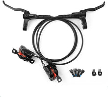 Load image into Gallery viewer, Complete Shimano MT200 Hydraulic Disc Brake Set with Resin Pads for Easy Upgrade
