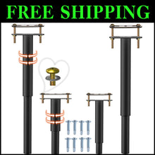 Load image into Gallery viewer, 4PC Adjustable Bed Frame Support Legs - Universal Stabilizer 10-17.5" Height