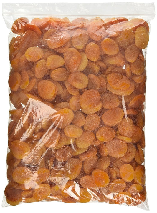 5 Lb Bulk Bag of Dried Turkish Apricots - Perfect for Cooking and Snacking