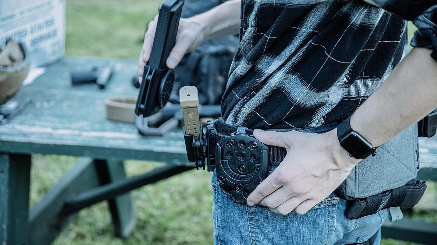 Tek-Mount Quick Connect System for Holsters & Tactical Duty Gear - Ambidextrous