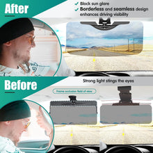 Load image into Gallery viewer, Enhance Driving Comfort: 2-Pack Adjustable Sun Visor Extenders for Cars