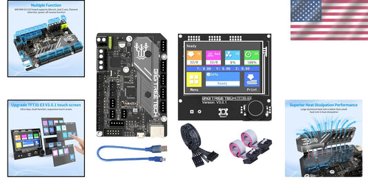 BIGTREETECH E3 V3.0 Motherboard & Touch Screen Upgrade for Ender-3 Printers