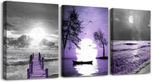 Load image into Gallery viewer, Captivating Black and White Sunflower Canvas Art - Ideal Home Decoration Set