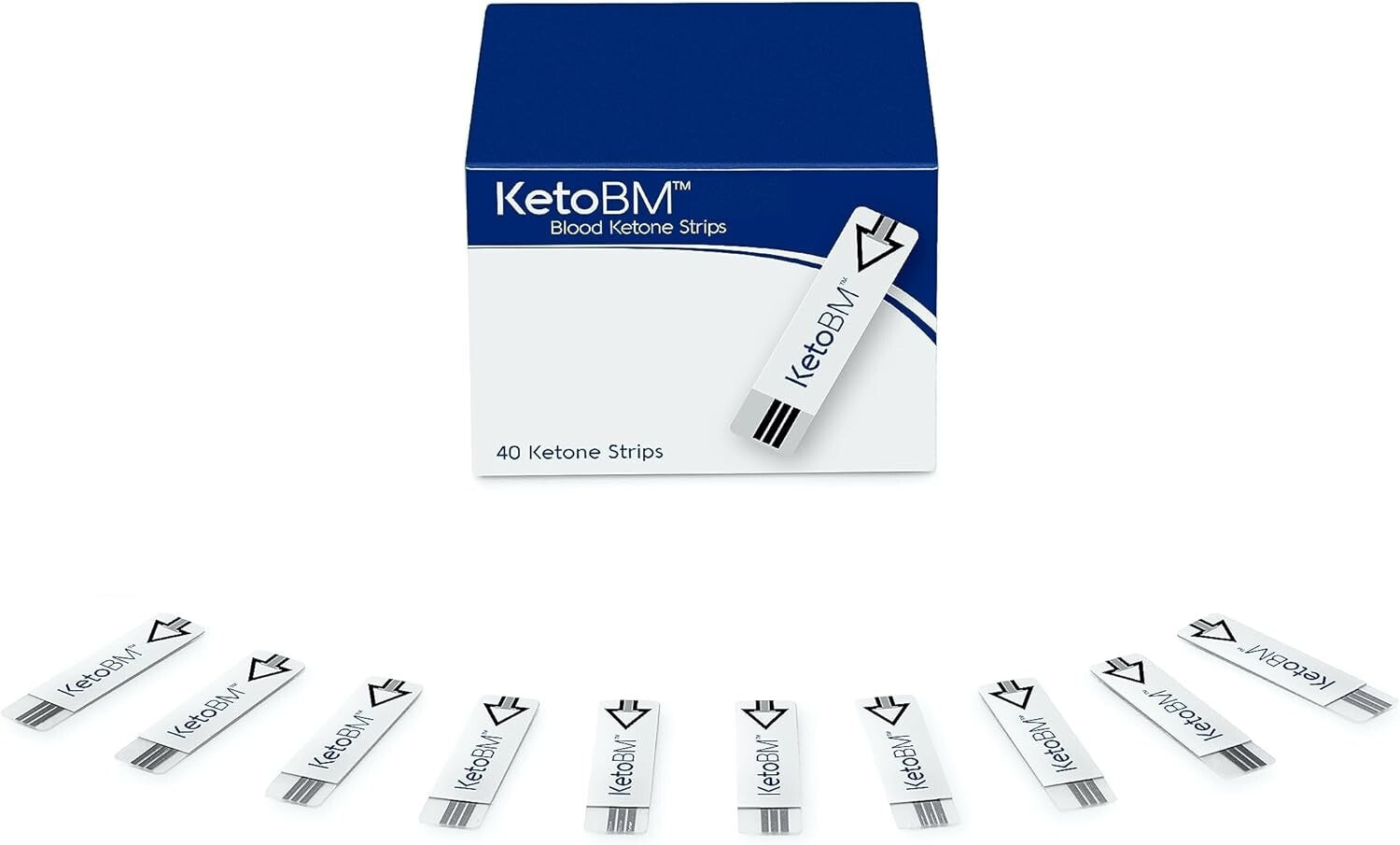 Compact and Lightweight 40 Count Ketone Testing Strips - Perfect for Home Use