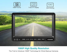 Load image into Gallery viewer, Professional 1080P Wired Backup System, 170° Wide Angle, IP69 Weatherproof