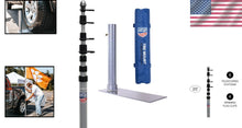 Load image into Gallery viewer, Collapsible Tailgate Flagpole Kit with Durable Tire Mount &amp; Protective Bumper