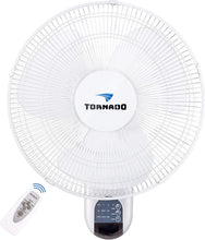 Load image into Gallery viewer, Whisper-Quiet 16-Inch Wall Fan with Remote Control &amp; Adjustable Tilt - UL Listed