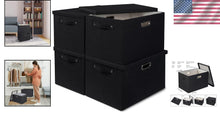 Load image into Gallery viewer, Versatile Stackable Storage Bins - 39L Decorative Boxes for Home Organization