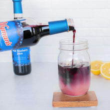 Load image into Gallery viewer, Refreshing Wild Blueberry Juice, Glass Bottled, 12 Pack – Naturally Delicious