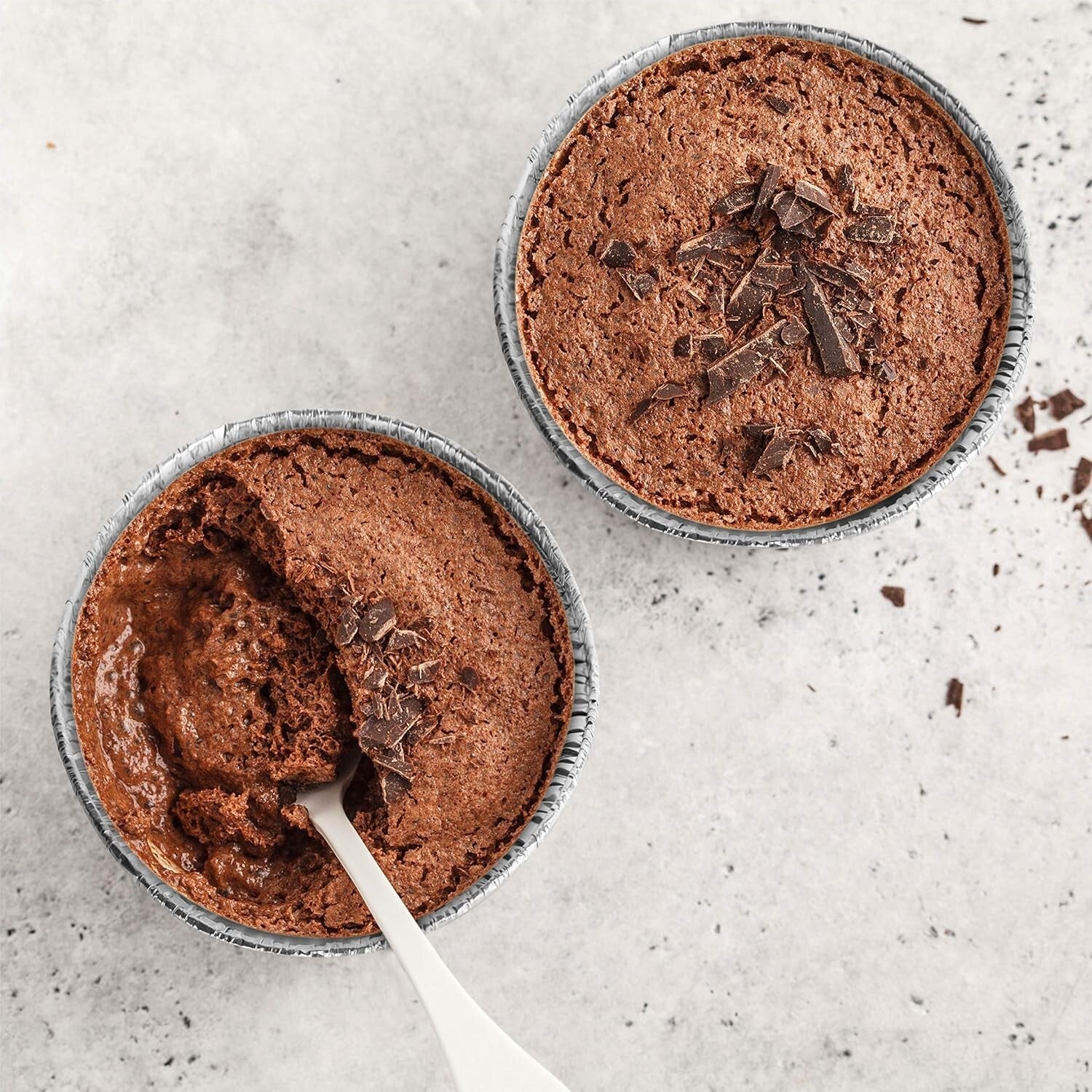 Eco-Friendly 6 Cavity Aluminum Foil Baking Pans - 50 Count for Easy Cleanup