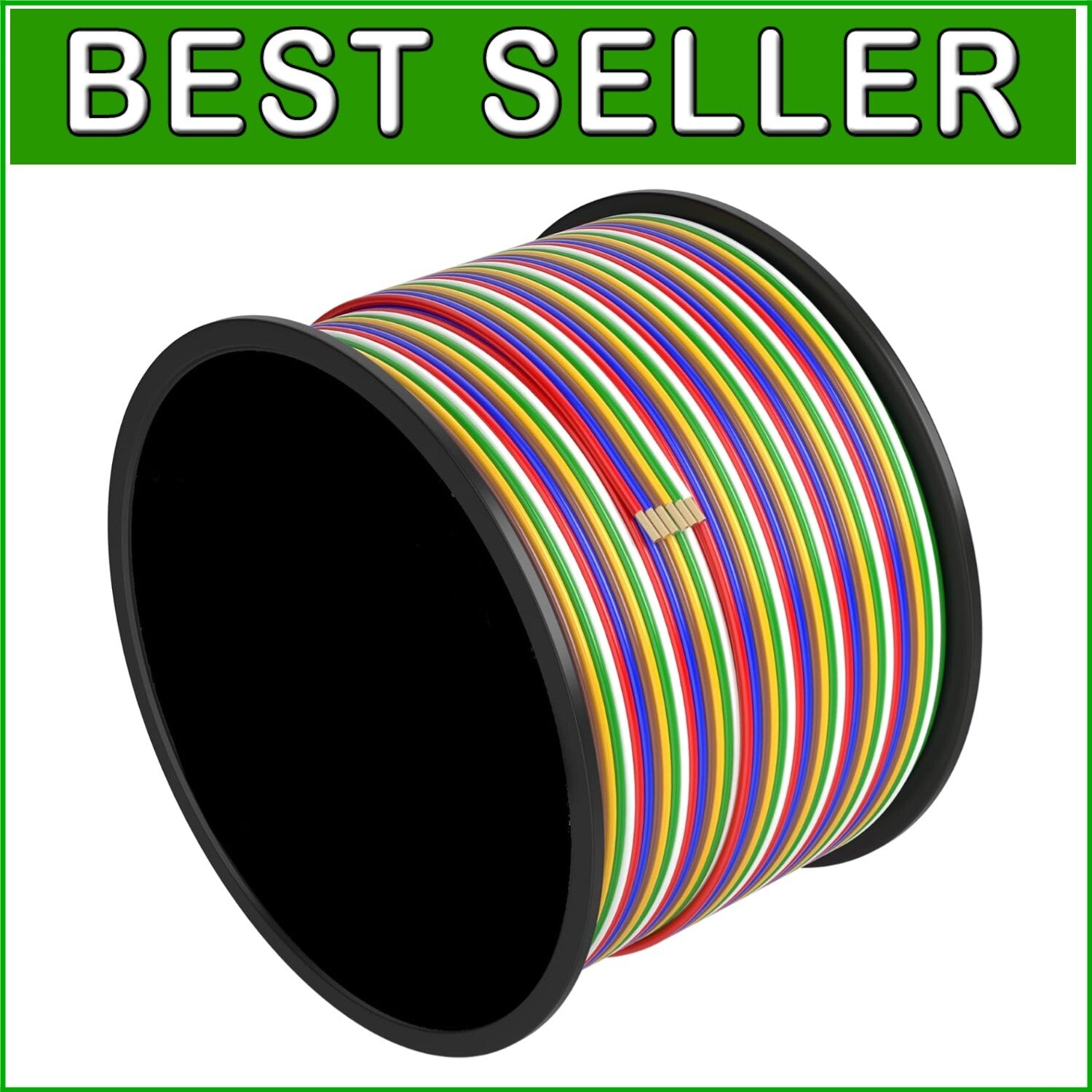 60V Thermoplastic 14 AWG 100FT Trailer Wiring Harness - Ideal for RV and Boating