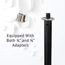 Load image into Gallery viewer, Durable Foldable Microphone Stand Boom Arm with Height Adjustment 38.5"-66"