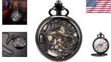 Load image into Gallery viewer, Luxury Dragon &amp; Phoenix Mechanical Pocket Watch - Perfect Gift for Any Occasion