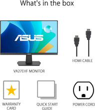 Load image into Gallery viewer, 27" Frameless Full HD Monitor - 1ms Response, 100Hz Refresh for Smooth Viewing