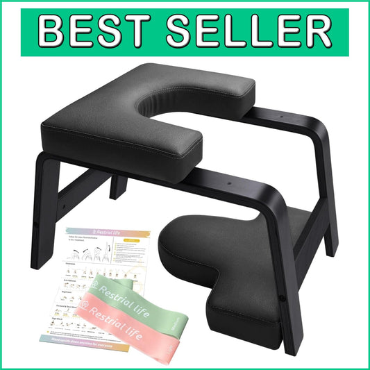 Multi-Color Yoga Headstand Chair with Non-Slip Pads for Beginners and Experts