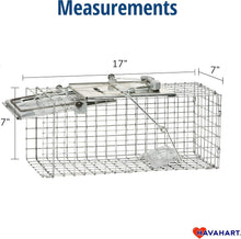Load image into Gallery viewer, Humane Easy Set 1-Door Animal Trap for Squirrels and Rabbits - Compact Design