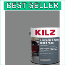 Load image into Gallery viewer, Durable 1-Gallon Epoxy &amp; Acrylic Garage Floor Paint - Slate Gray Satin Finish