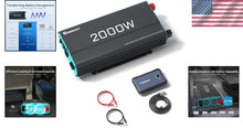 Load image into Gallery viewer, Powerful 2000W DC to AC Converter for Off-Grid Solar – USB &amp; Remote Control