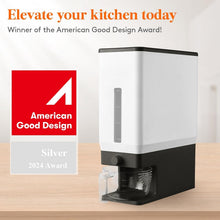 Load image into Gallery viewer, BPA-Free Grain Dispenser with Push-Button Seal - Ideal for Pantry Organization