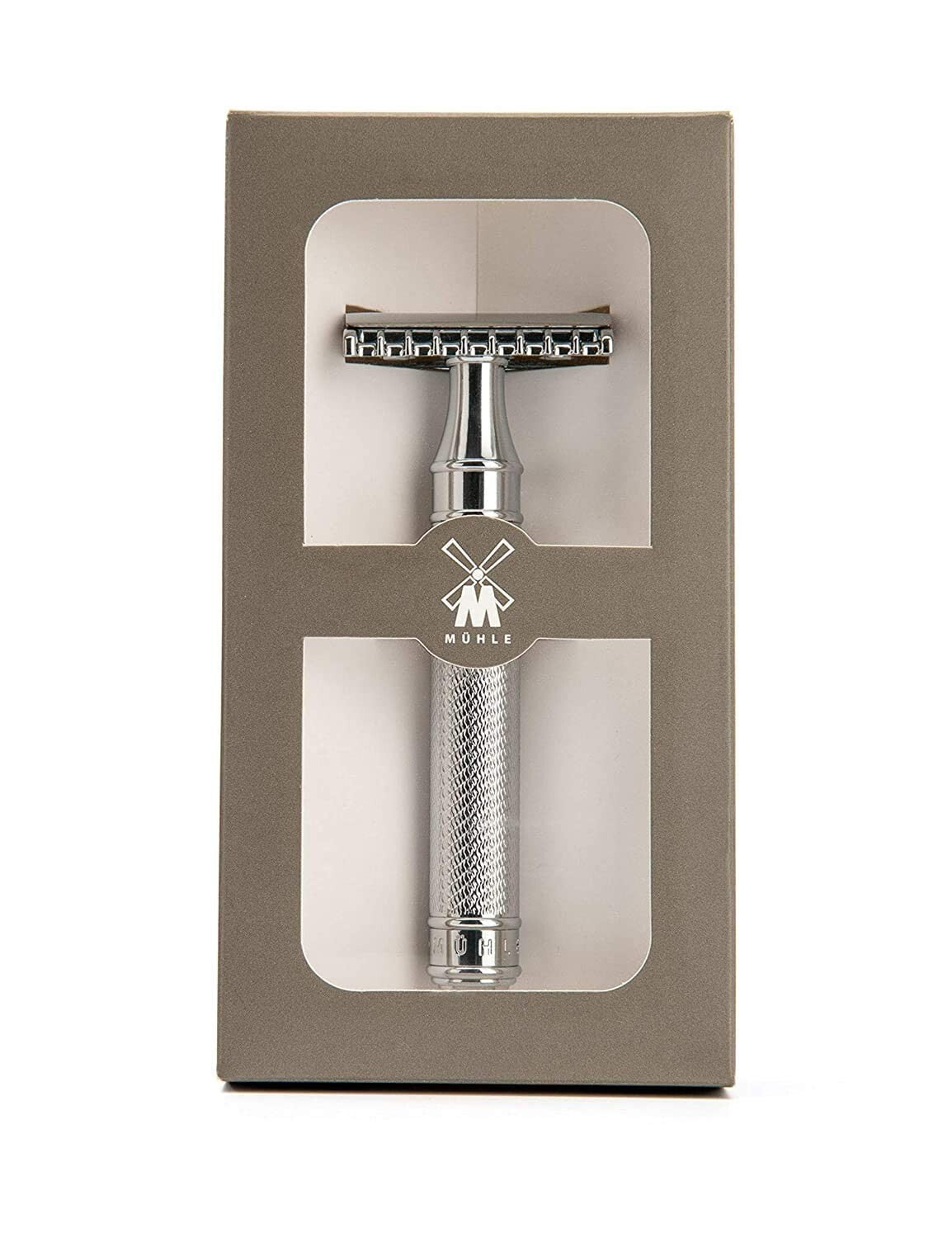 Barbershop Quality Double Edge Razor with Classic Open Comb for Everyday Use