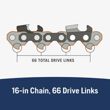 Load image into Gallery viewer, 16 Inch Chainsaw Chain - X-Cut SP33G, Low Kickback, Perfect for Arborists - 2pk