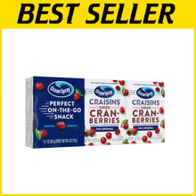 Load image into Gallery viewer, Healthy Snacking with 12 Boxes of Gluten-Free Craisins Dried Cranberries