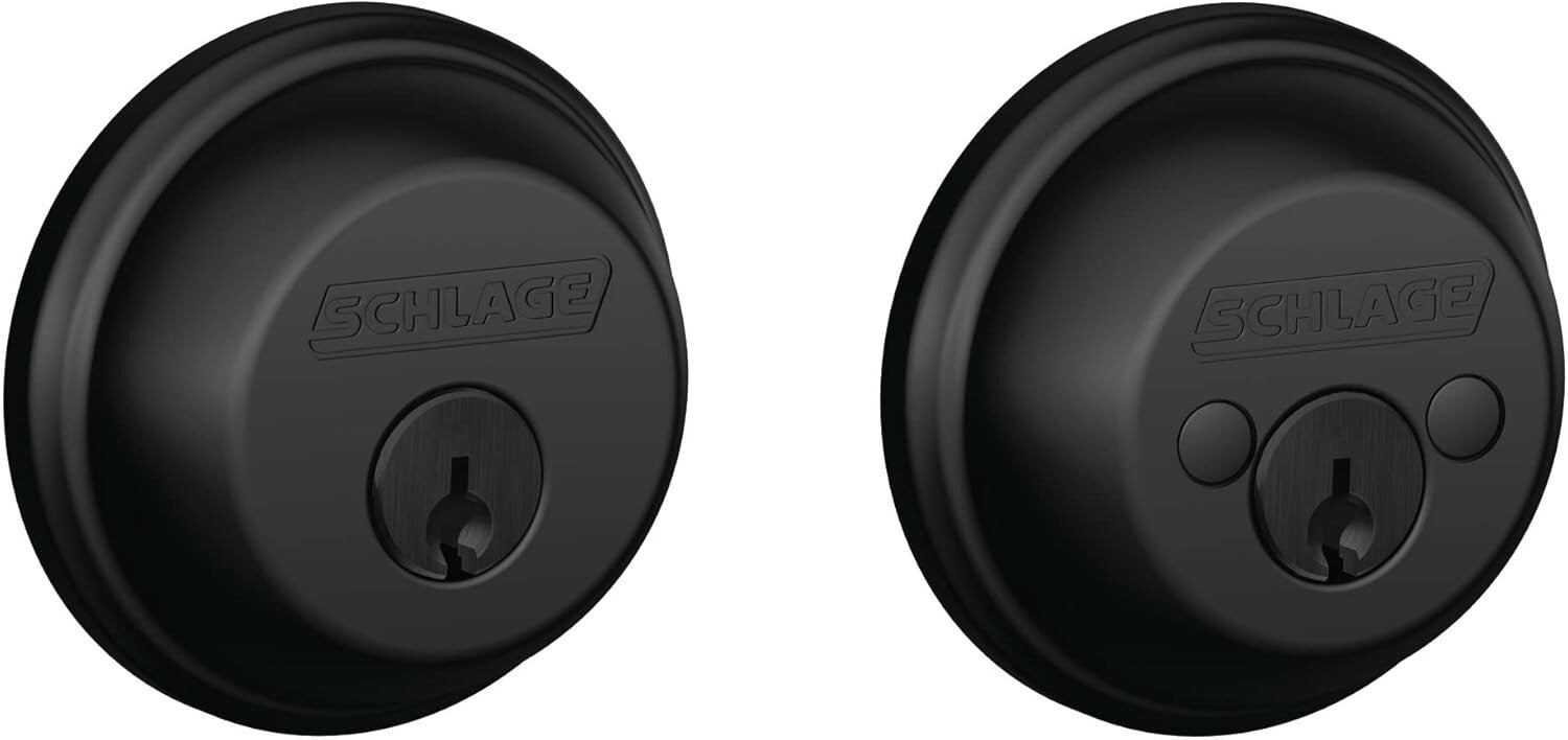 ANSI Grade 1 Matte Black Double Cylinder Deadbolt for Top Security Solutions