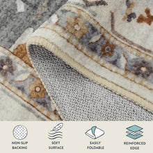 Load image into Gallery viewer, Luxurious Soft Golden 3x5 Rug - Non-Slip, Machine Washable &amp; Kid Safe