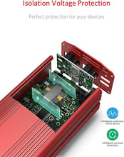 Load image into Gallery viewer, Dual USB 500W Inverter with Smart Cooling Fan - Ideal for Campers &amp; Travelers