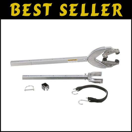 Rugged Adjustable Transom Saver with Heavy Duty Head for Outboard Motors