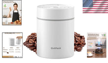 Load image into Gallery viewer, Compact Auto Vacuum Coffee Canister 0.5L - Preserve Freshness Effortlessly