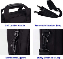 Load image into Gallery viewer, Unisex 17-Inch Professional Briefcase - Waterproof Laptop Carrier with Pockets