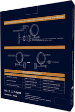 Load image into Gallery viewer, Double-Sided 8-Inch Wall-Mounted Mirror with 10X Magnification - Polished Silver