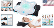 Load image into Gallery viewer, Cervical Memory Foam Pillow - Ergonomic Neck &amp; Shoulder Support for All Sleepers
