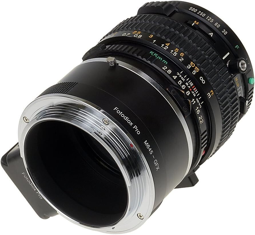 Professional Mamiya 645 Lens Adapter for GFX Camera - Infinity Focus Guaranteed