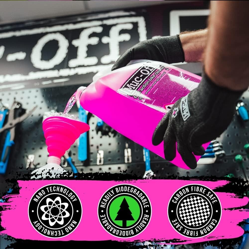 5L Nano-Tech Biodegradable Bike Cleaner - Fast-Acting, Safe for All Surfaces