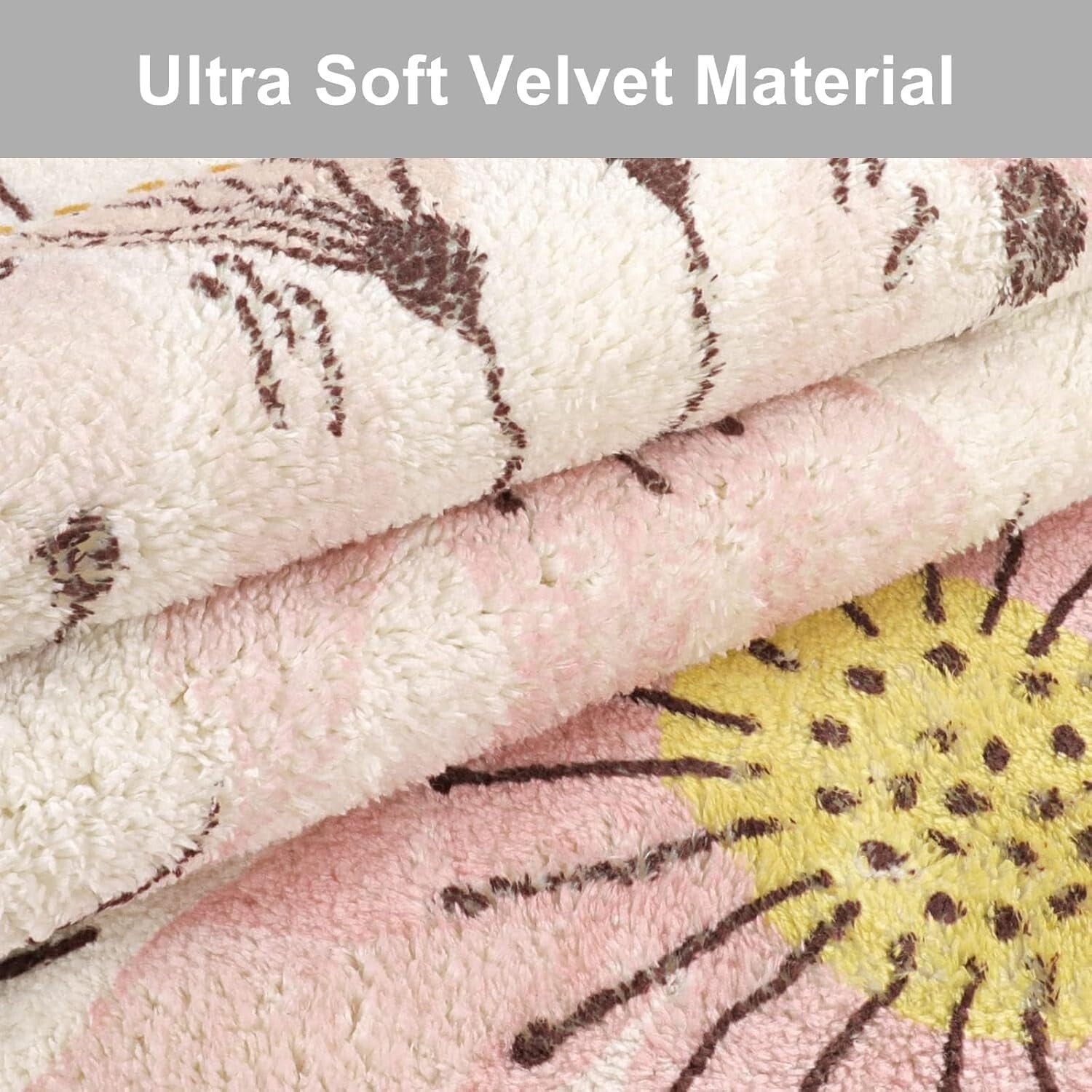 Charming 5.3' Circle Pom Pom Rug - Cozy Non-Slip Floor Mat for Nursery & More