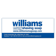 Load image into Gallery viewer, Williams Mug Shaving Soap Bar 1.75 oz - Perfect Foaming Lather for All Skin