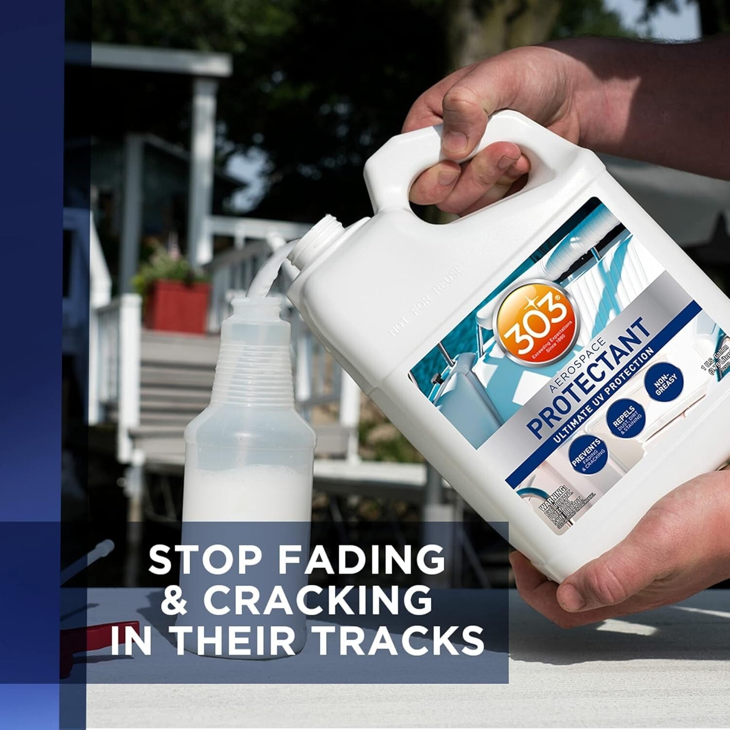 Versatile Protectant for Boats & Outdoors - Restore Surfaces with Matte Finish