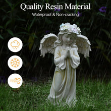 Load image into Gallery viewer, Solar Angel Garden Statue - Waterproof Praying Angel Figurine for Outdoor Decor