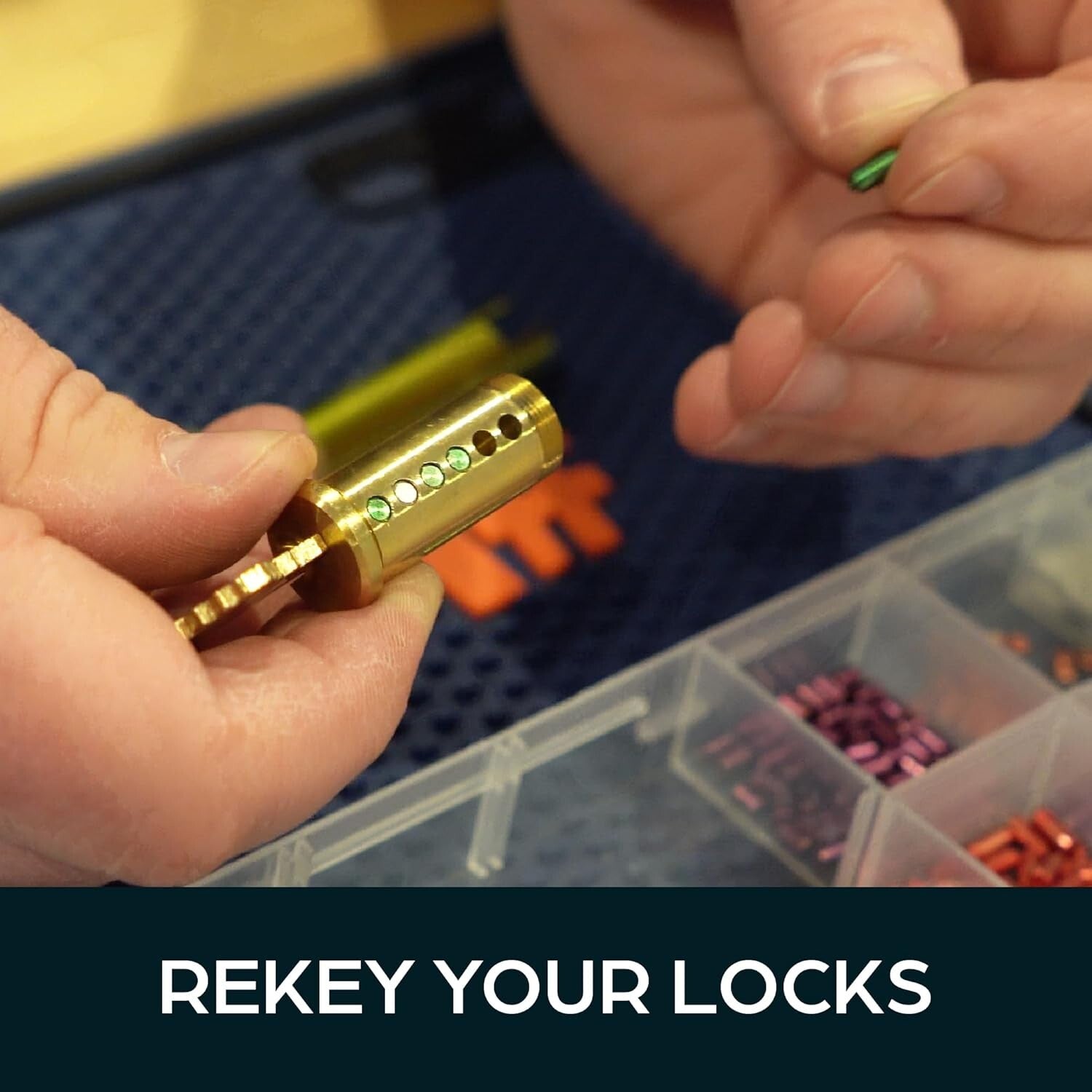 Comprehensive Lock Pinning Kit: 50 Bottom & Top Pins for Security Professionals