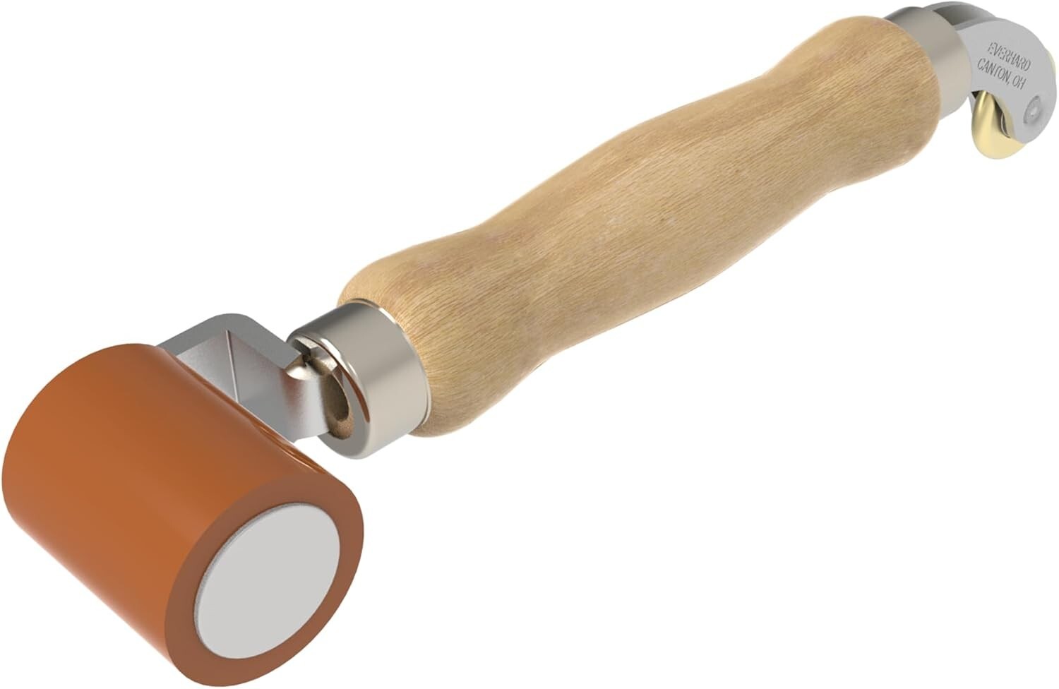 Double-End Silicone and Brass Detail Roller - USA-Made Seam Tool for Precision