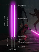 Load image into Gallery viewer, High-Tech Metal Hilt Lightsaber with Detachable Blade - Perfect Gift for Events