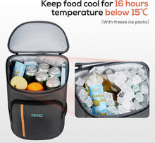 Load image into Gallery viewer, Durable Leak-Proof Backpack Cooler - 30 Can Capacity, Ideal for Picnics &amp; Hiking
